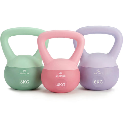 Soft Kettlebell for Women – 4kg, 6kg, 8kg, 10kg Soft-Shell Weights