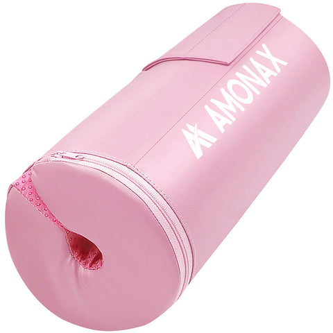Thick Barbell Pad for Hip Thrust with Leather Cover - Pink