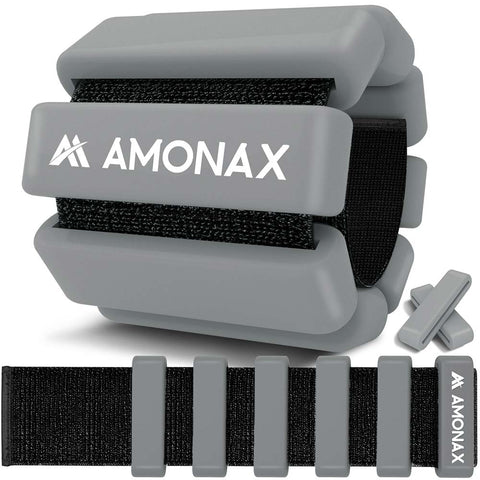 2x2lb Wrist Weights Set - Grey