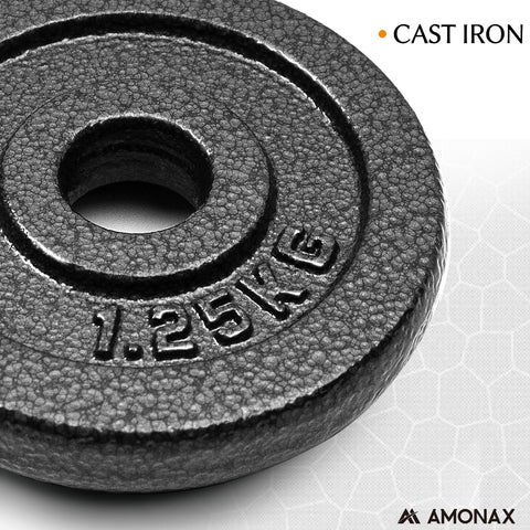 1 inch 2 x 1.25 KG Weight Plate Set for Adjustable Dumbbells
