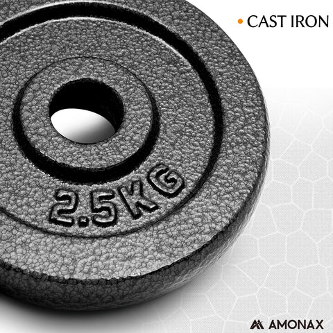 2.5 kg plates cast iron weight set