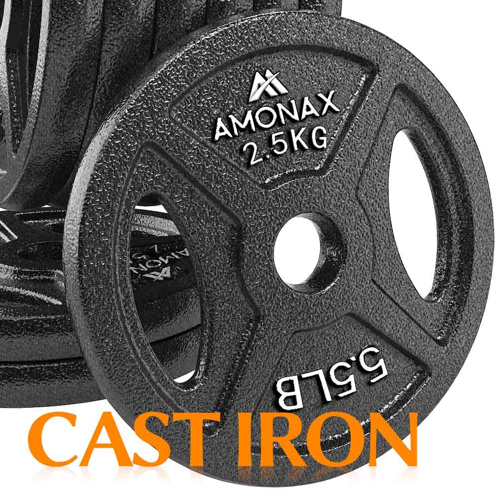 2 Inch cast iron weight plates set
