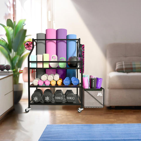 fitness barbell storage rack