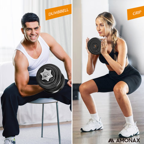1 inch 2 x 1.25 KG Weight Plate Set for Adjustable Dumbbells