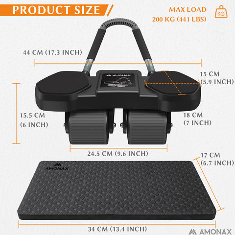 Automatic Rebound Abs Roller Wheel
