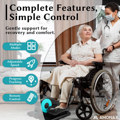Electric Seated Pedal Exerciser for Seniors – Gentle Mobility Trainer