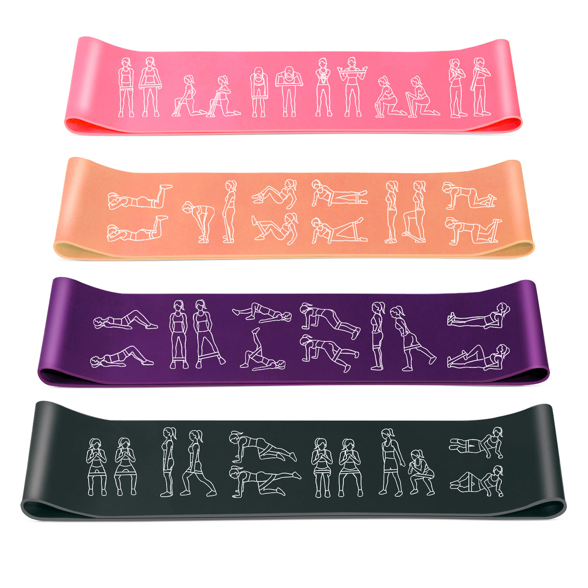 Resistance Band Set – Multi-Level Workout Bands