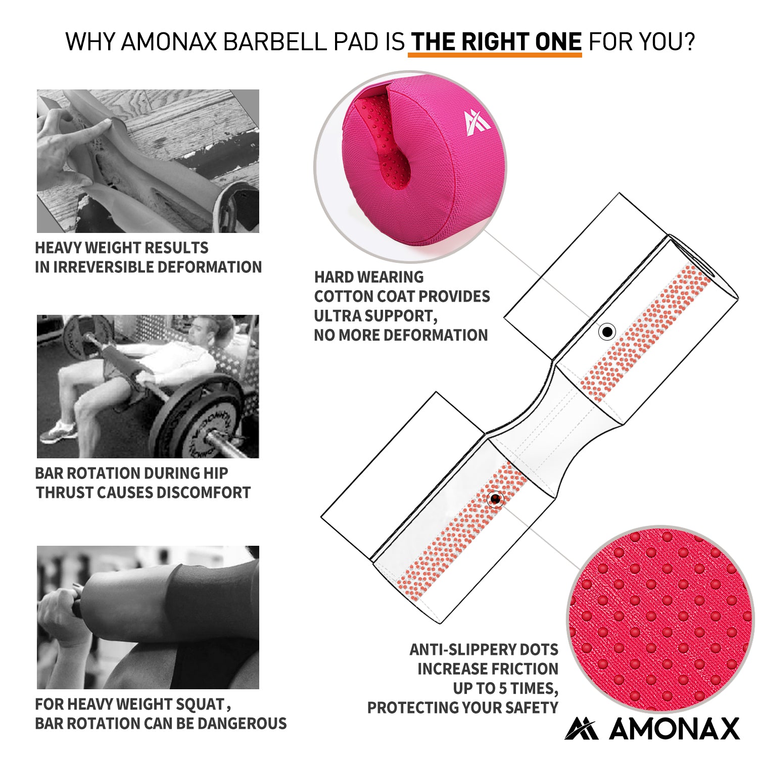 barbell squat pad