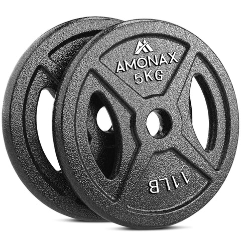 Cast Iron Standard Weight Plates – 1 Inch Set