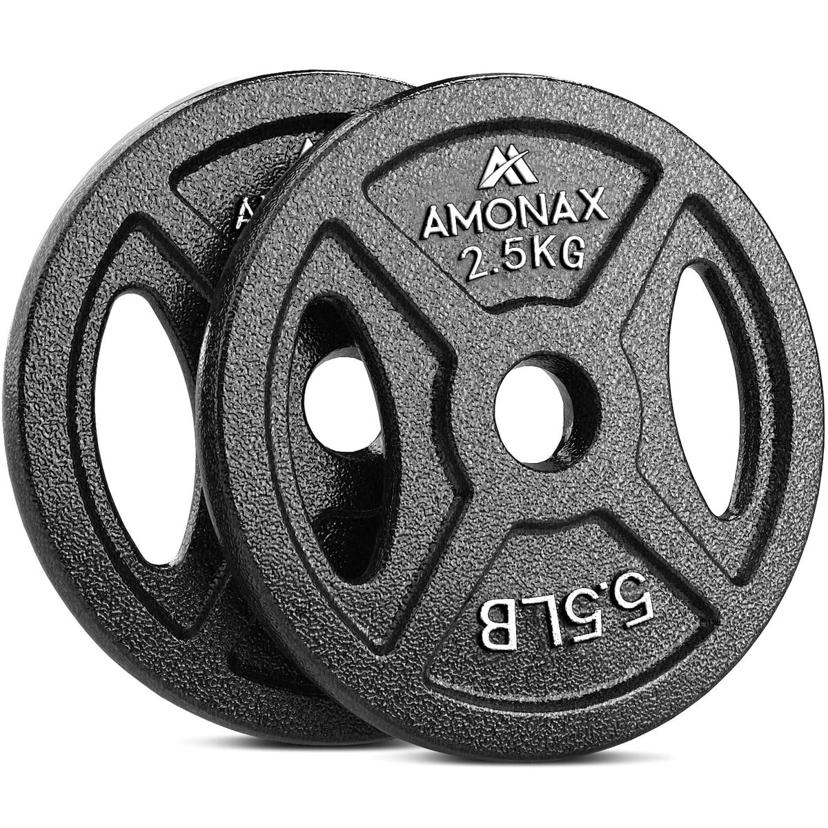 Cast Iron Standard Weight Plates – 1 Inch Set