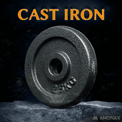 20KG Cast Iron Adjustable Dumbbell Set with Blue Rubber Ring for Home Gym