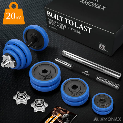 20kg dumbbell pair free weight set