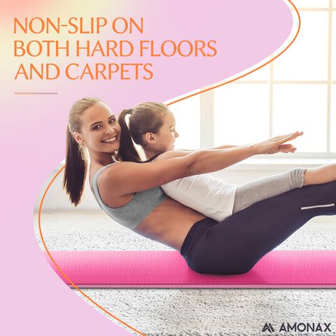 pink yoga mat