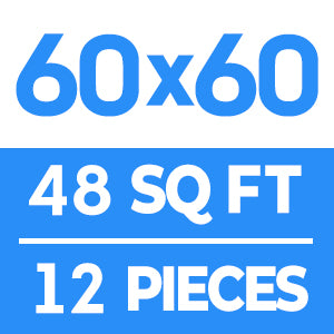 60×60cm Foam Gym Floor Mats – Interlocking Gym Tiles