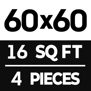 60×60cm Foam Gym Floor Mats – Interlocking Gym Tiles