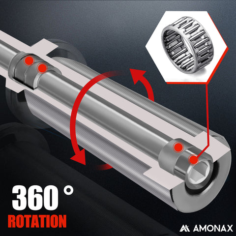 4FT (120 cm) Olympic Weight Bar – Compact Strength Bar for Gyms