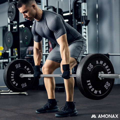 6FT (180cm) Barbell Bar – Durable Steel Weightlifting Bar for Strength Training