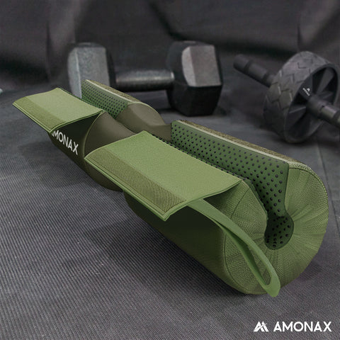 Barbell Pad with Fabric Cover (Green)