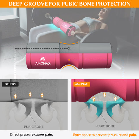 Groove Barbell Pad – Cushion for Squats & Hip Thrusts