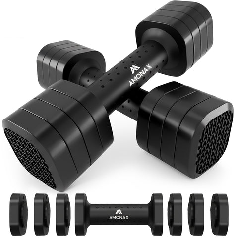 Men & Women Hand Weights – 4 in 1 Adjustable Dumbbells for Home Exercise (2.3KG X 2)