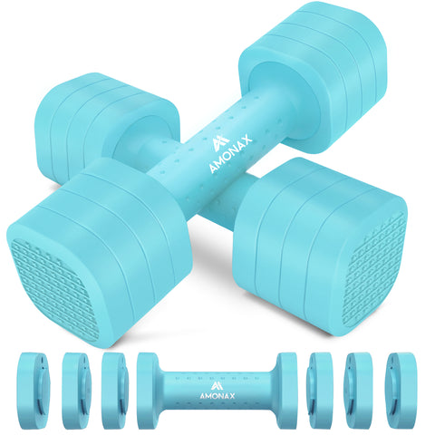 Men & Women Hand Weights – 4 in 1 Adjustable Dumbbells for Home Exercise (2.3KG X 2)