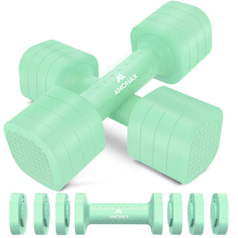 Adjustable Dumbbell Set – 4-in-1 Quick-Release (2.3kg ×2)