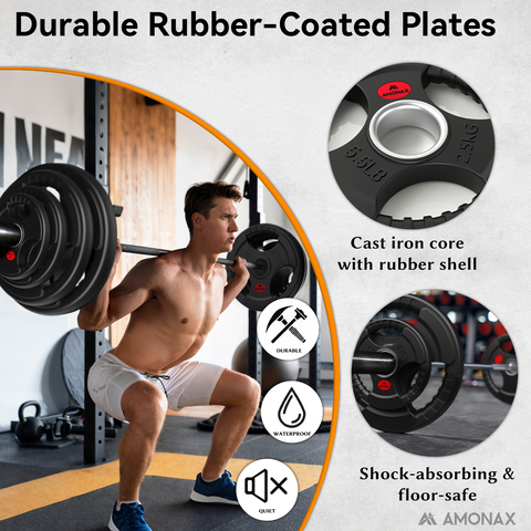 Olympic Rubber Plates
