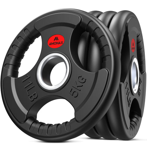 Olympic Rubber Weight Plates – Training Plates Set