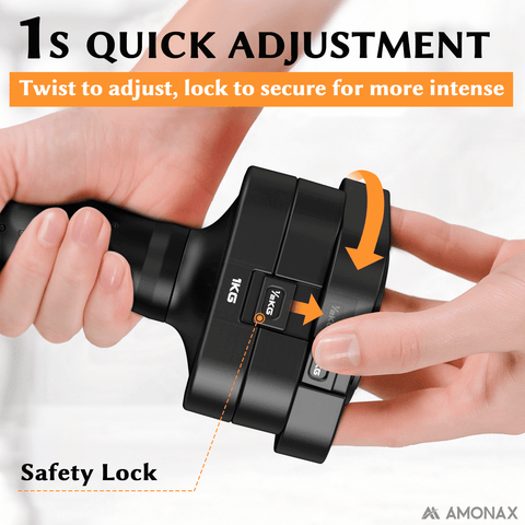 Adjustable Dumbbell Set – 5-in-1 Quick-Release (5kg ×2)