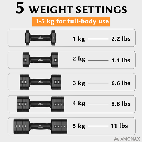 adjustable dumbbell set