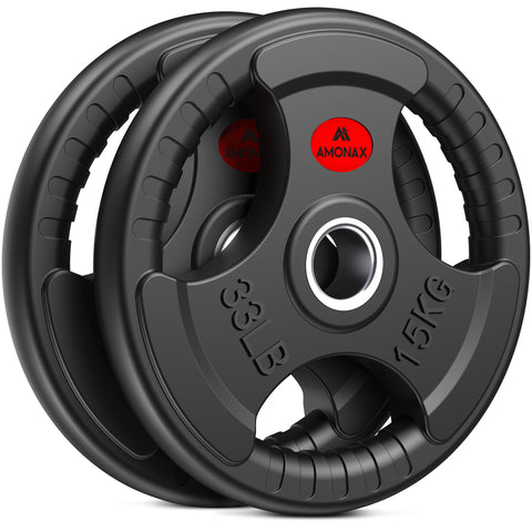 Olympic Rubber Weight Plates – Training Plates Set