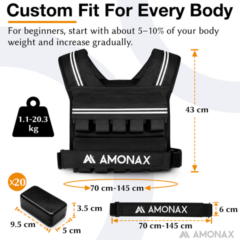 weighted exercise vest