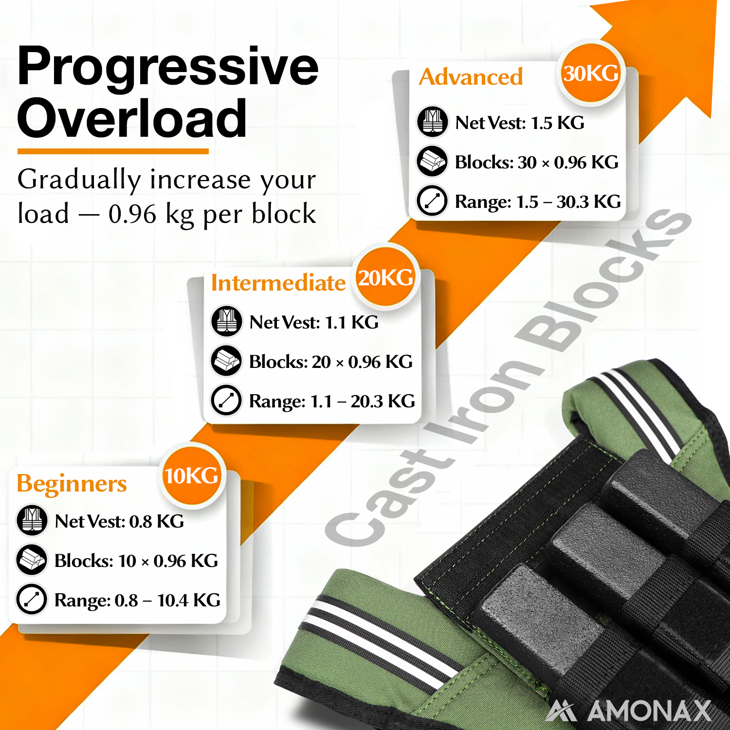 adjustable weighted vest for running