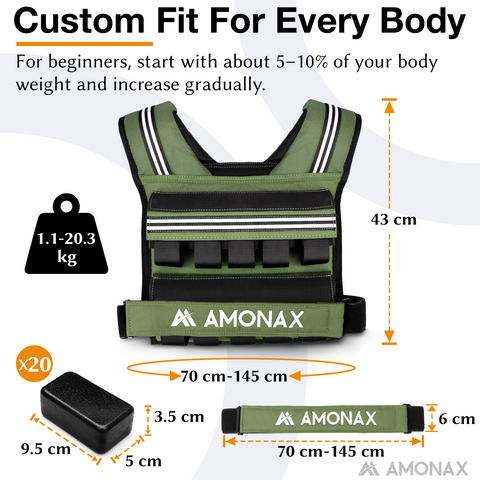 weighted training vest