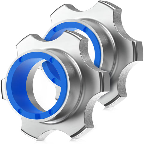 1 Inch Dumbbell Barbell Spinlock Collar Screw with Blue Buckle