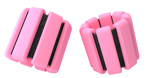 Adjustable Wrist Weights for Yoga, Walking & Home Workout - – 1lb/2lb Pair