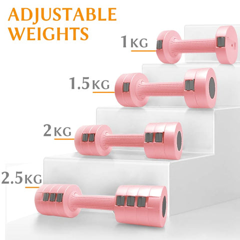 Easy weight adjustment (2KG – 5KG)